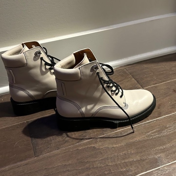 COACH Women's Lorimer Combat Boots - Picture 5 of 10